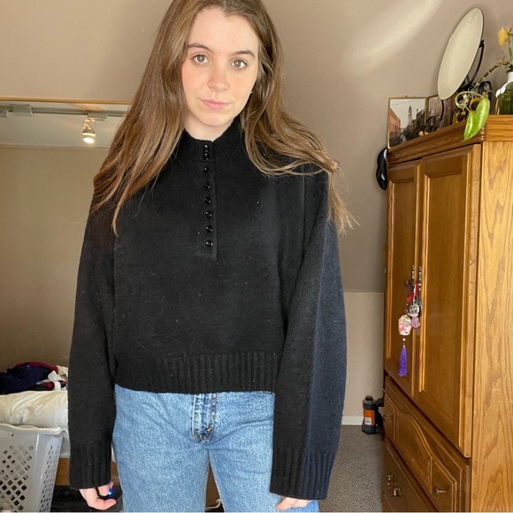 Button front oak & fort sweater - Picture 2 of 3